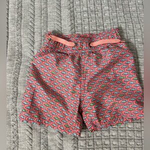 Starting Out Coral Fish Print Swim Shorts